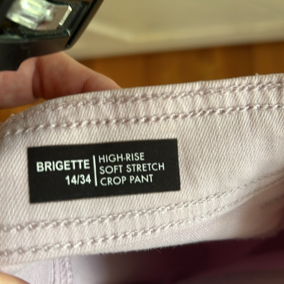 Buffalo David Bitton  Brigette High Rise Soft Stretch Crop Wide Size 14 - Picture 6 of 6